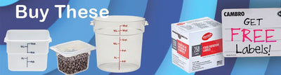 Cambro StoreSafe Promo