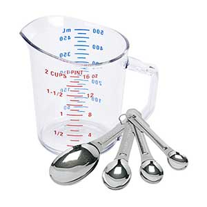 Measuring Cups & Spoons