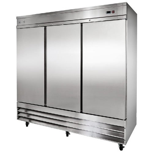 Kintera KBM3R / 919602 Reach-In Refrigerator, Three-Section, 81"