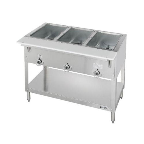 Duke E303 Aerohot Electric 3-Well Steamtable Hot Food Unit, 120V