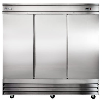 Kintera KBM3R / 919602 Reach-In Refrigerator, Three-Section, 81"