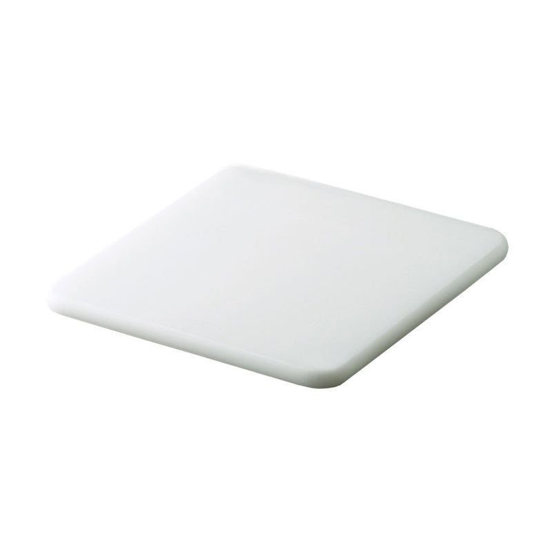 San Jamar CB6912WH Bar Cutting Board, White, 6" x 9" x 1/2"